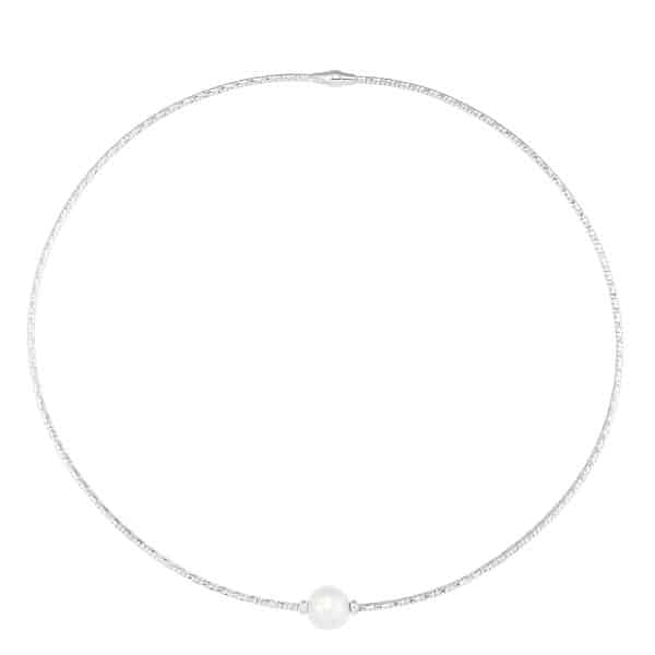 Sterling Pearl Necklace