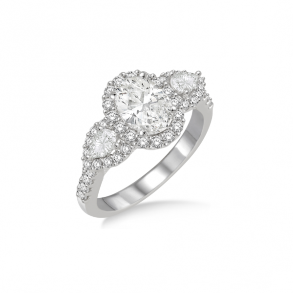 Oval Diamond Engagement Ring