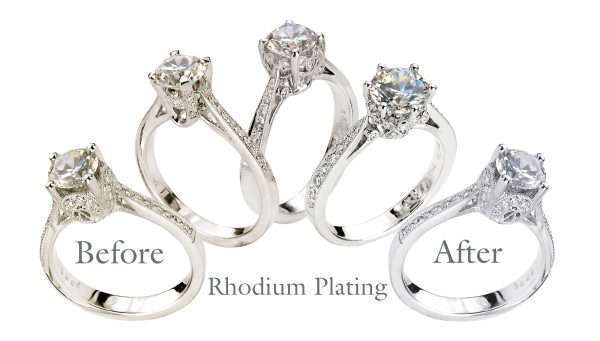 White Gold Jewelry Dull? Rhodium Plating Will Bring Back Its Lustre