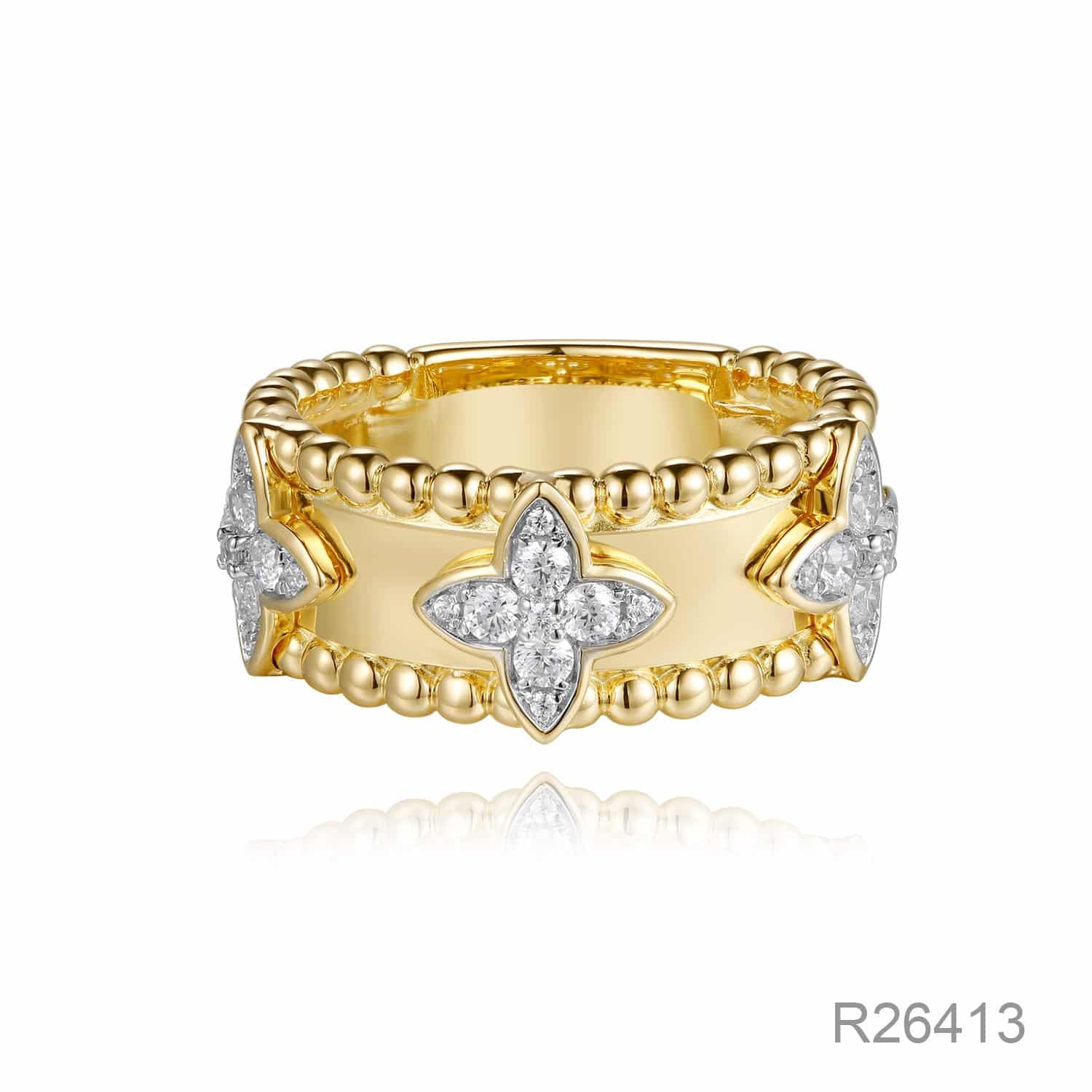 DM Kordansky gold & diamond ring