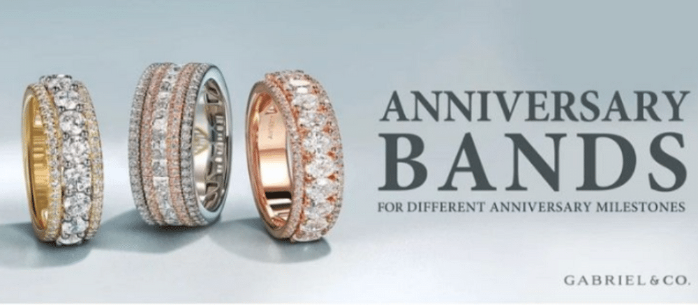 Anniversary Bands for every milestone