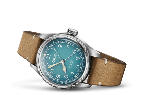 Oris Big Crown X Cervo Volante, Green Dial, Brown Strap