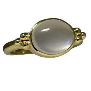 RZ 7485 14kt Rainbow Moonstone Ring $2,399