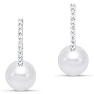 Mastoloni Pearls pearl & diamond drop earrings