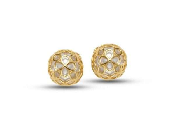 Mastoloni Pearls gold & pearl stud earrings