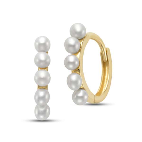 Mastoloni Pearls hoop earrings