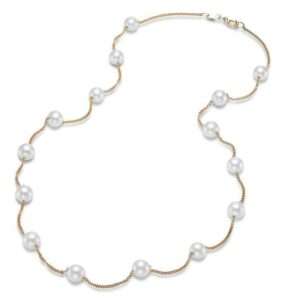 Mastoloni Pearls Station Necklace