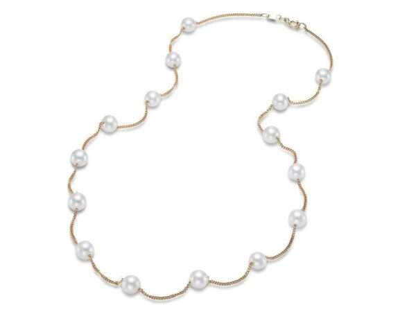 Mastoloni Pearls Station Necklace