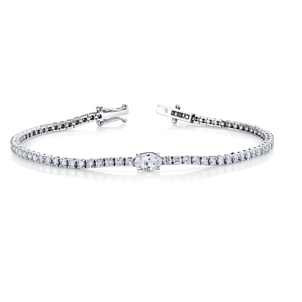 B3279 Norman Silverman Diamond Bracelet