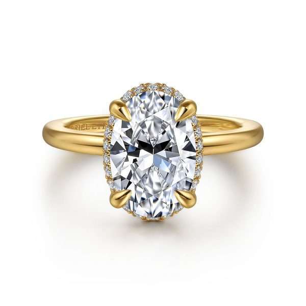 14 K Heirloom-Quality Diamond Engagement Ring