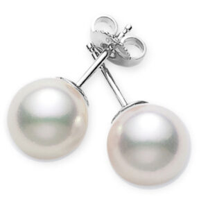 Mikimoto pearl stud earrings