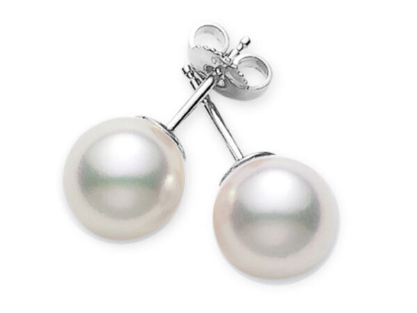 Mikimoto pearl stud earrings