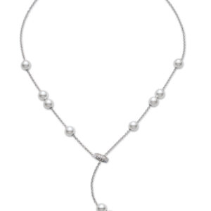 Mikimoto adjustable pearl neckalace