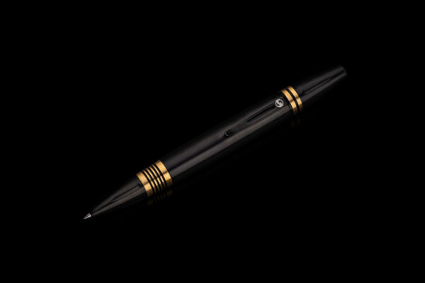 William Henry Caribe 11 Distinctive Anodized Titanium Pen with Brass Spacers