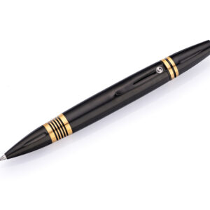 William Henry Caribe 11 Distinctive Anodized Titanium Pen with Brass Spacers