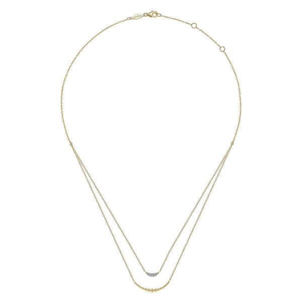 Bujukan Two Strand Layered Necklace