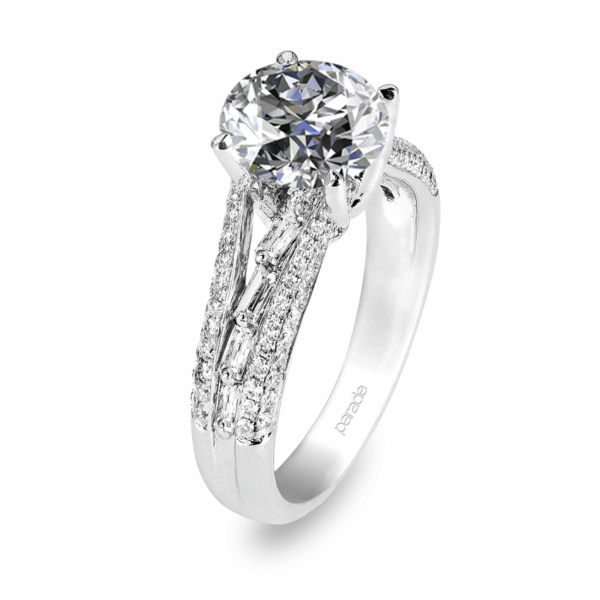 18KW Diamond Engagement Ring Sale