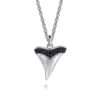 Sterling Silver Shark Tooth Necklace