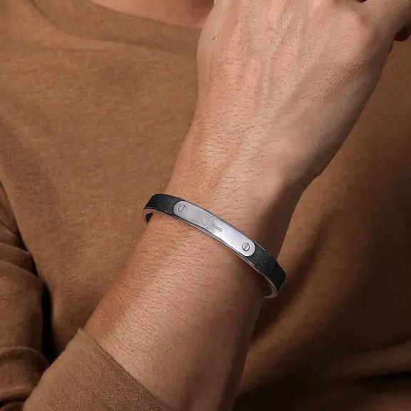 ID Bracelet Cuff - Image 6