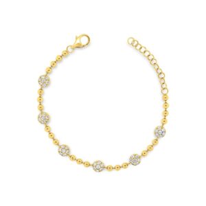 1-Row Fashion Bracelet