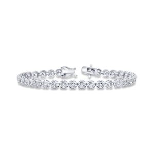 Round Tennis Bracelet