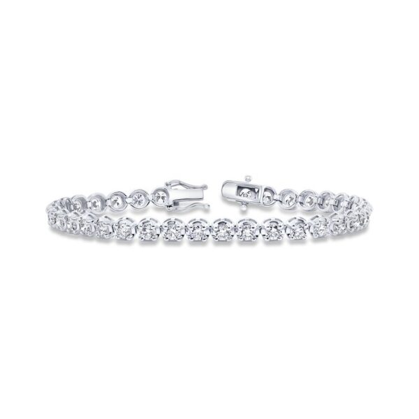 Round Tennis Bracelet