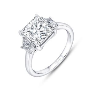 Solitaire Radiant Diamond Engagement Ring