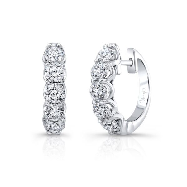 1-Row Huggie Earrings