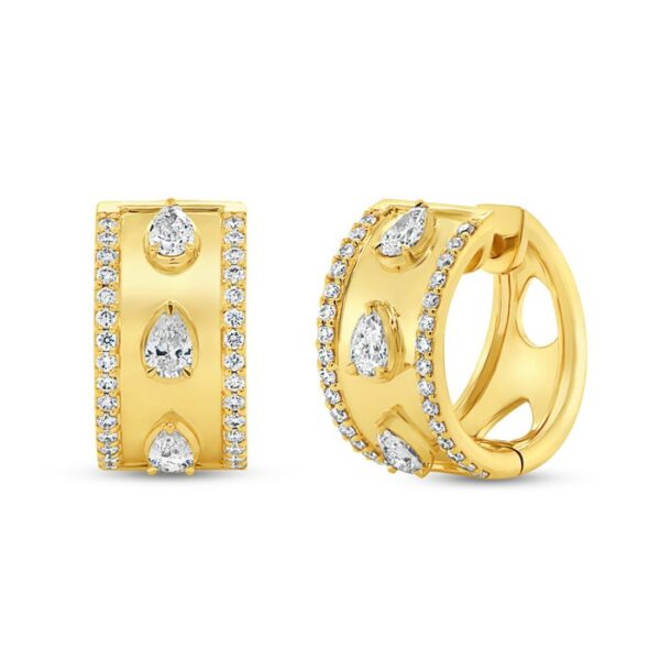 Straight Huggie Earrings