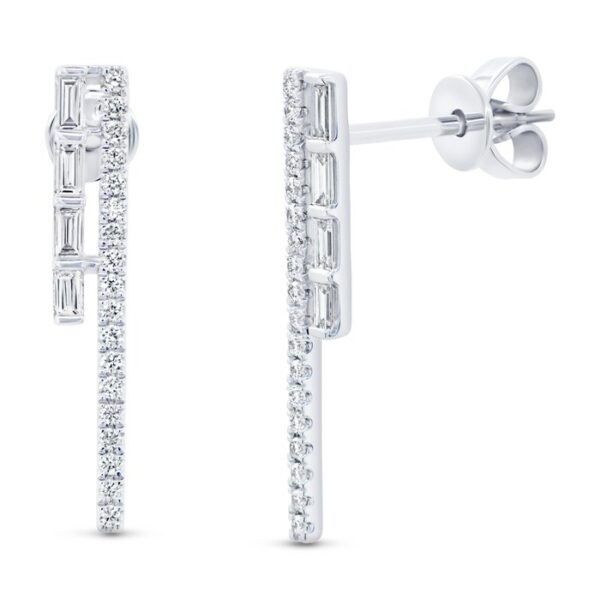 2-Row Drop Earrings