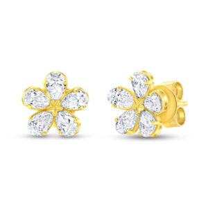 Floral Stud Earrings