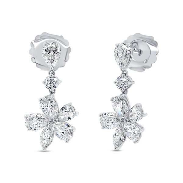 Floral Chandelier Earrings