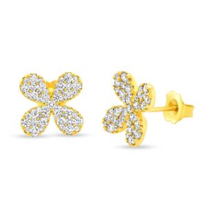 Floral Stud Earrings