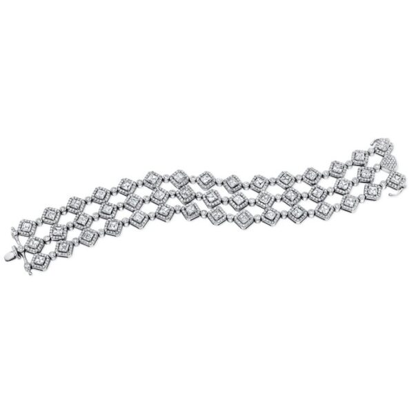 3-Row Link Bracelet