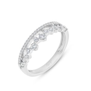 1-Row Diamond Fashion Ring