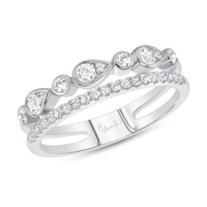 2-Row Fashion Ring