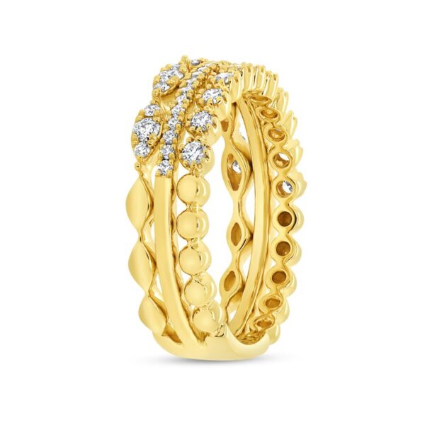 3-Row Fashion Ring - Image 2