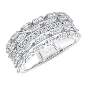 Multi-Row Diamond Fashion Ring