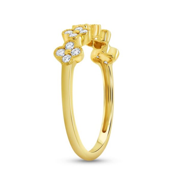 Floral Fashion Ring - Image 2