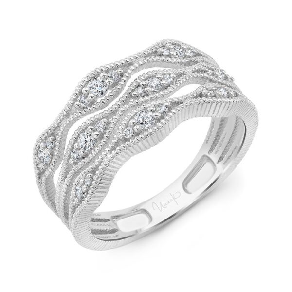 3-Row Fashion Ring