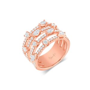 4-Row Fashion Ring