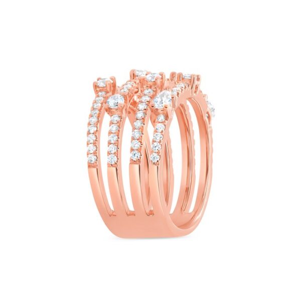 4-Row Fashion Ring - Image 2