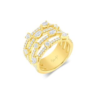 4-Row Fashion Ring