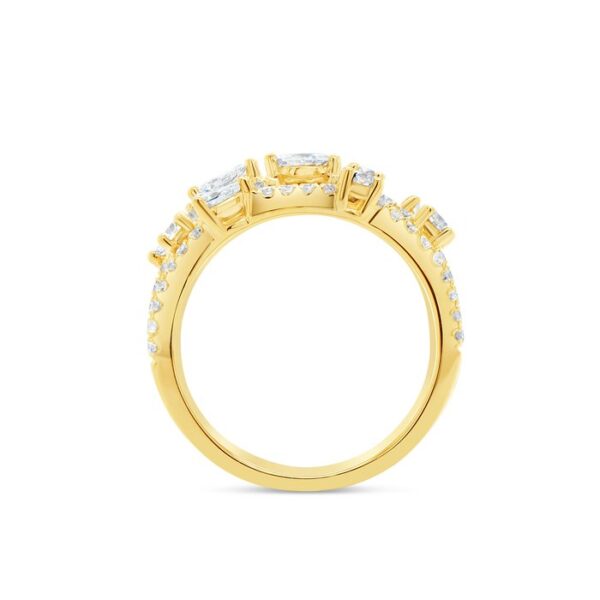 4-Row Fashion Ring - Image 3