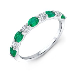 Round Emerald Fashion Ring