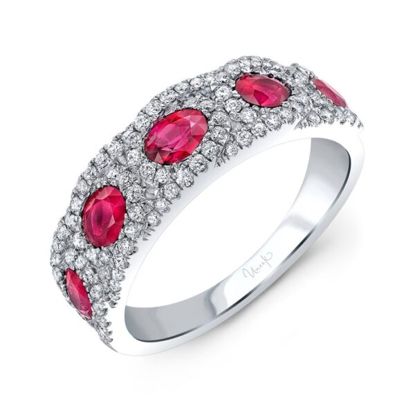 Round Ruby Fashion Ring
