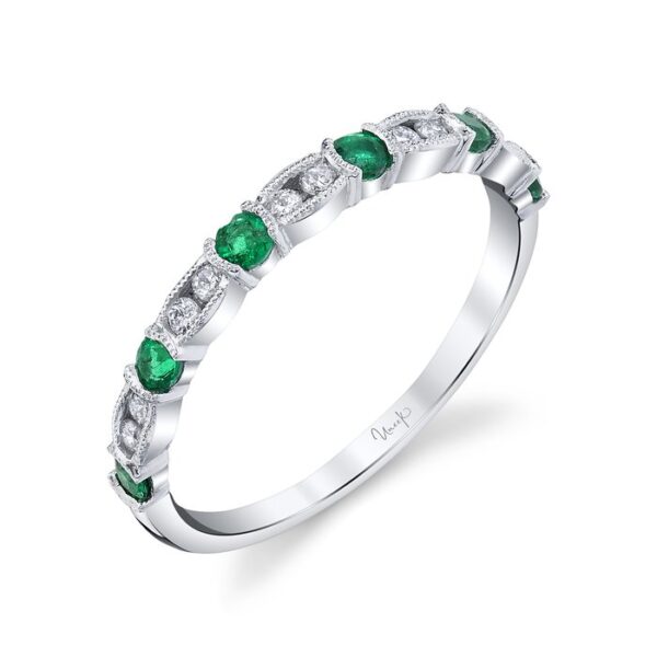 1-Row Round Diamond Fashion Ring