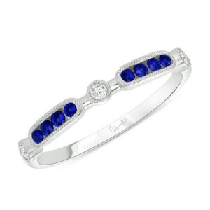 1-Row Round Diamond Fashion Ring