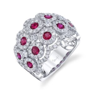 Round Ruby Fashion Ring