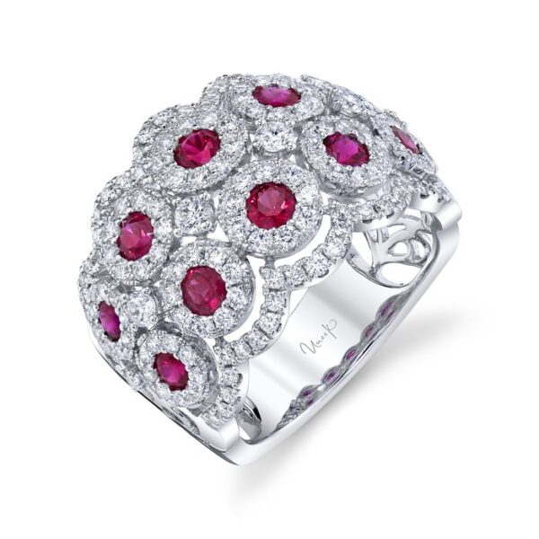 Round Ruby Fashion Ring